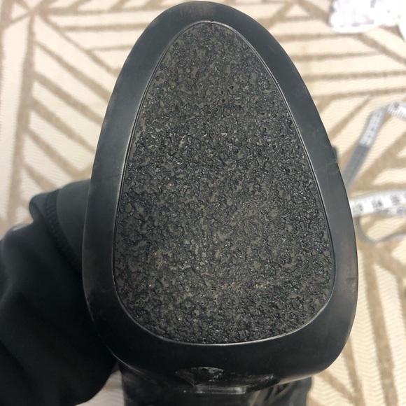 BORN Tall Pull-on Black Leather Boots - Picture 16 of 16